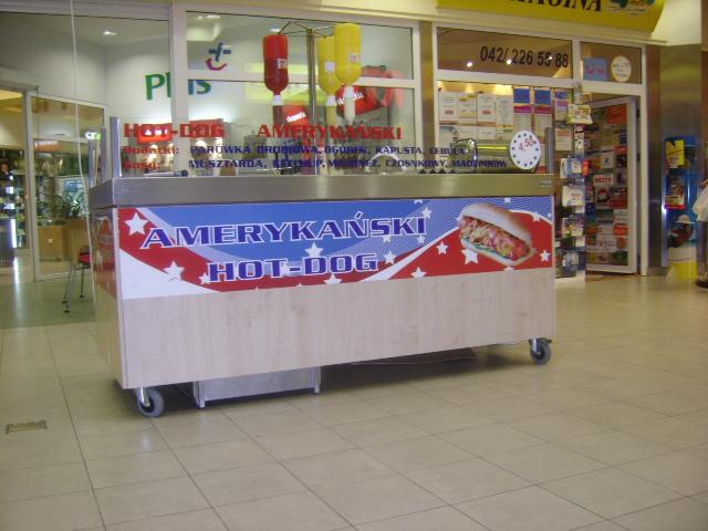 Sprzedaż wózków do hot dogów, Łódź, łódzkie