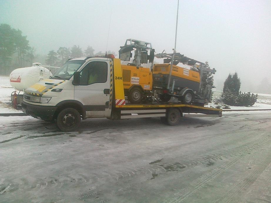 POMOC DROGOWA -TRANSPORT MASZYN POZNAŃ, wielkopolskie