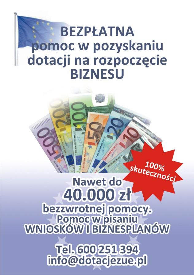 Dotacja pisanie wniosków Unia Europejska biznes, -Opole,Brzeg,Ozimek,Strzelce Opolskie,Namysłów, opolskie