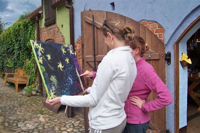 Warsztat malarski plener, Dworek nad Regą w Nowielicach, zachodniopomorskie