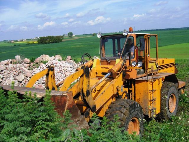 Usługi, wynajem ładowarki kołowej Ł220 lub Ł34, Nakło nad Notecią, kujawsko-pomorskie