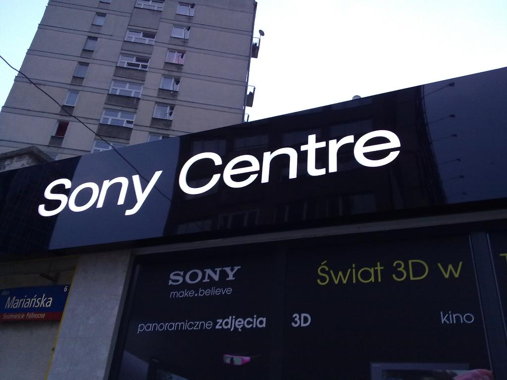 Kaseton frezowany Sony Centre