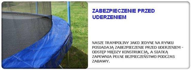 TRAMPOLINA z SIATKĄ 457 CM HOP-SPORT SPORTBODY.PL