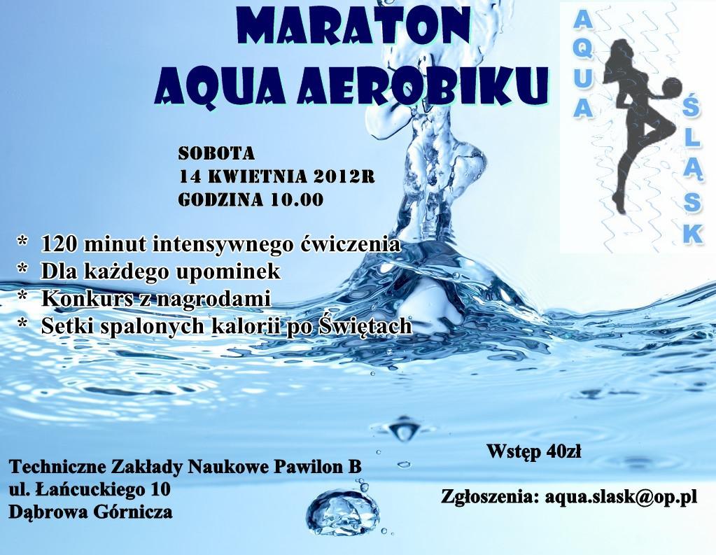 Maraton Aqua Aerobiku Dąbrowa Górnicza, śląskie