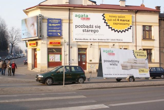 Reklama Mobilna, M Katowice, śląskie