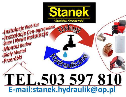 Stanek-Usługi Hydrauliczne(Stanisław Kwiatkowski), Raszyn,Warszawa,Nadarzyn,Piaseczno,Piastów,Prusz, mazowieckie