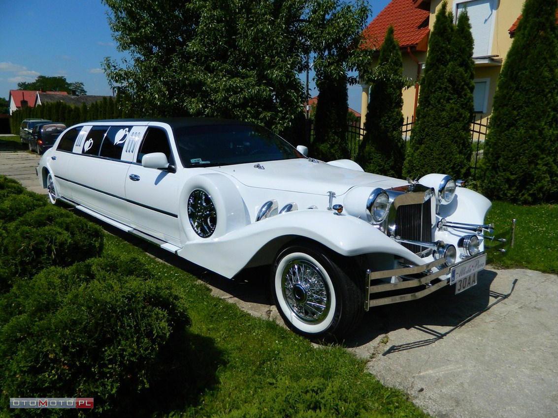Auto na ślub mazowieckie, excalibur, limuzyna, Plock, mazowieckie