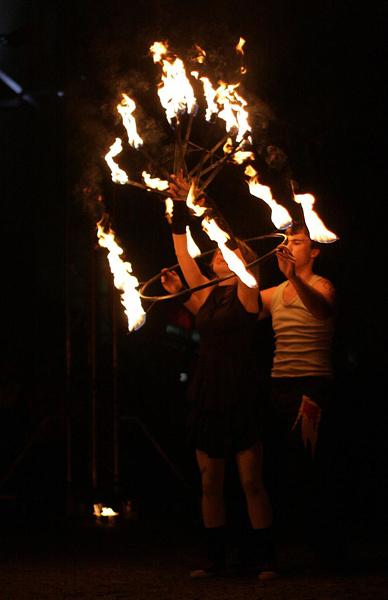 Taniec z ogniem - fireshow PironiX, Cała Polska, dolnośląskie