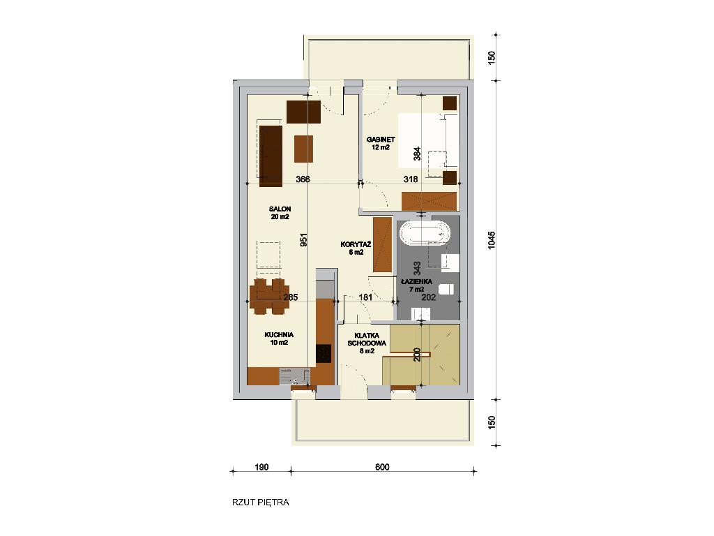 Dom energooszczędny pod klucz 131 m2, małopolskie