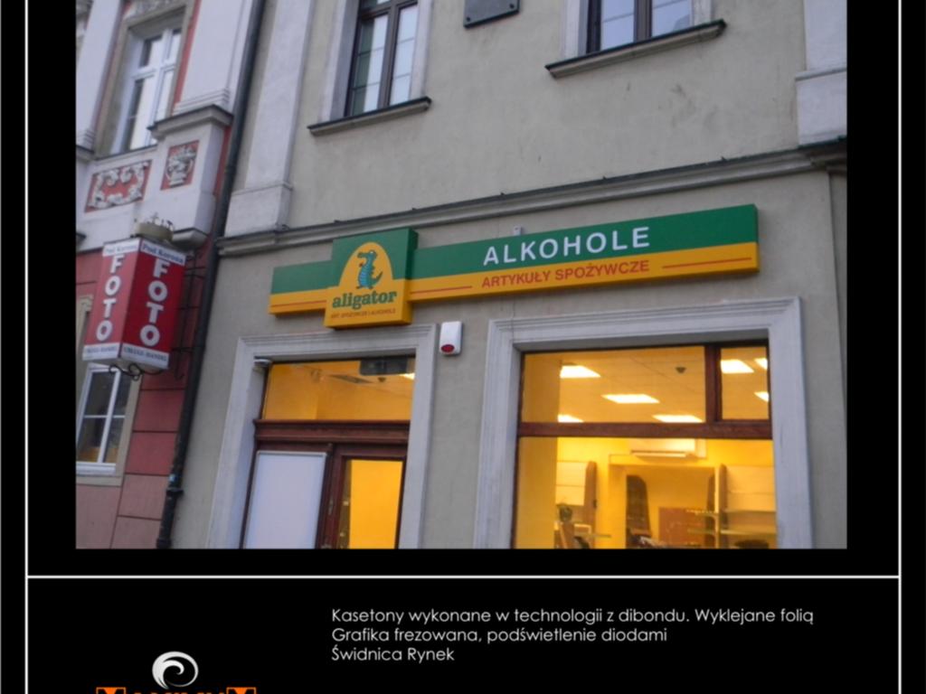 Reklama świetlna litery 3D, Wrocław, dolnośląskie