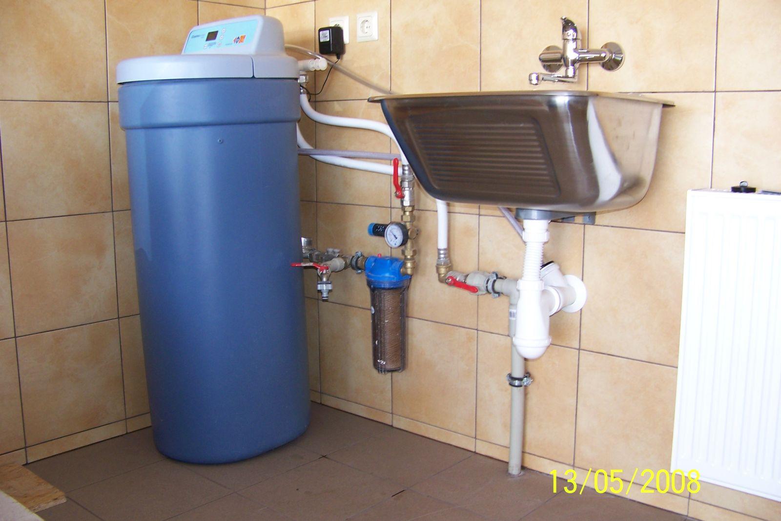 Przykład montażu zmiękczacza wody użytkowej
