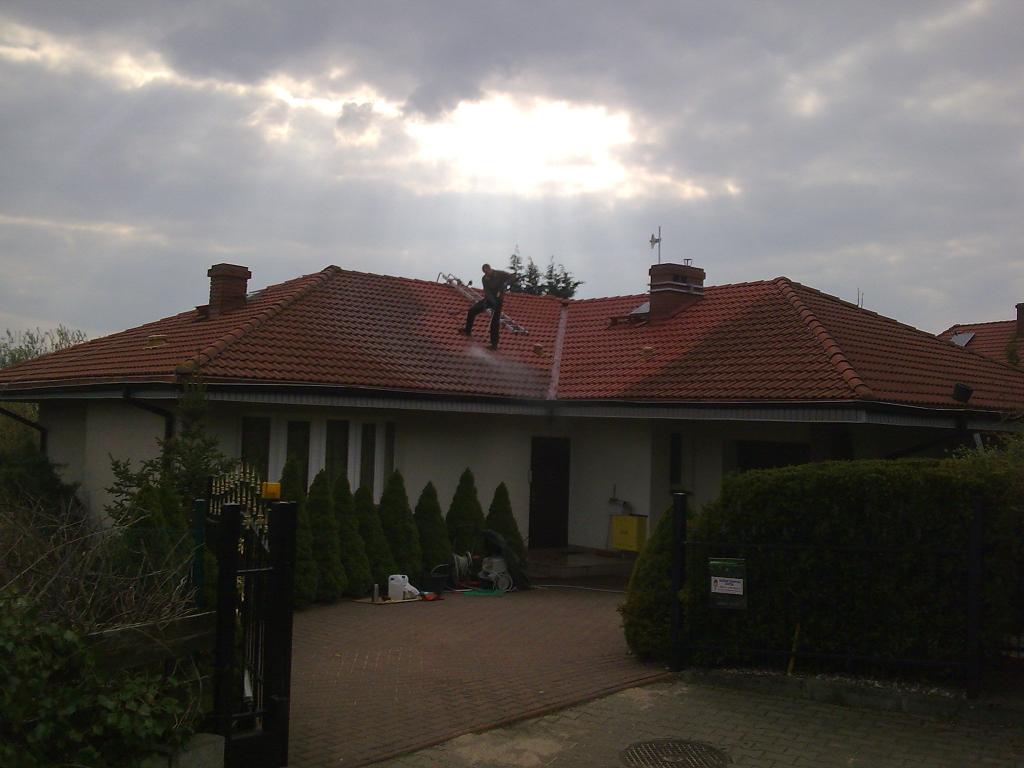 Mycie dachu Poznań