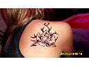 Tatuaż z henny - wykonała Ewa Sanocka podczas imprezy dla Schwarzkopf