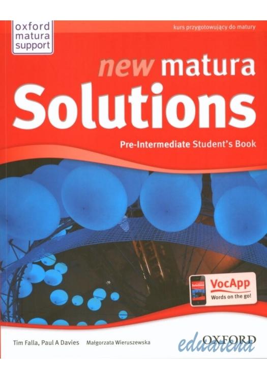 Sprawdziany New Matura Solutions Pre-Intermediate