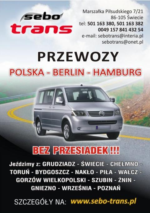 Przewóz osób Polska-Niemcy