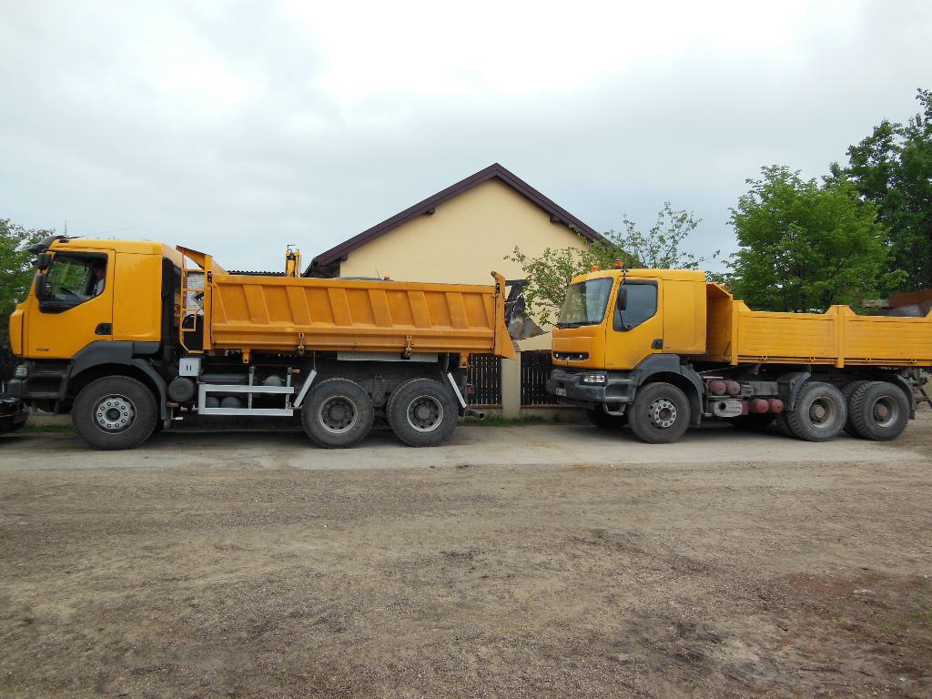 Zmechanizowane roboty ziemne transport drogowy, Kędzierówka, mazowieckie