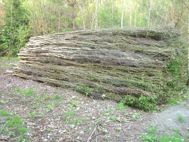 Wyroby melioracyjne: faszyna, kiszka faszynowa, paliki, kolki., Narzym, warmińsko-mazurskie