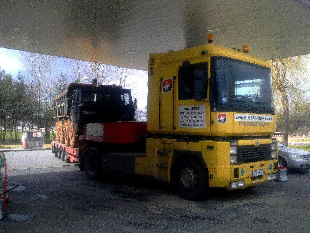 transport pojazdu ciężarotwego tatra 8x4