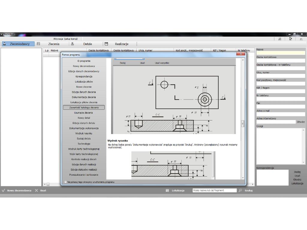 Techpad - system typu erp-crm