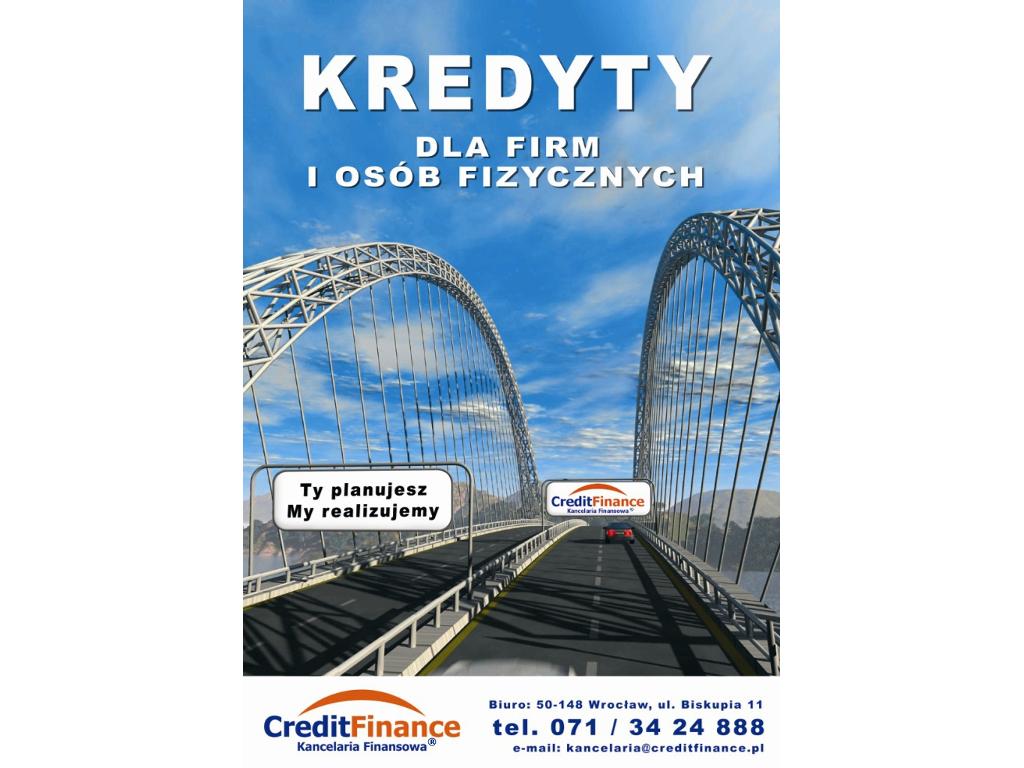 Kredyty Wrocław / Kancelaria Finansowa CreditFinance