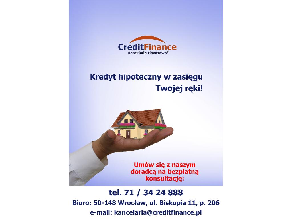 Kredyty Wrocław / Kancelaria Finansowa CreditFinance