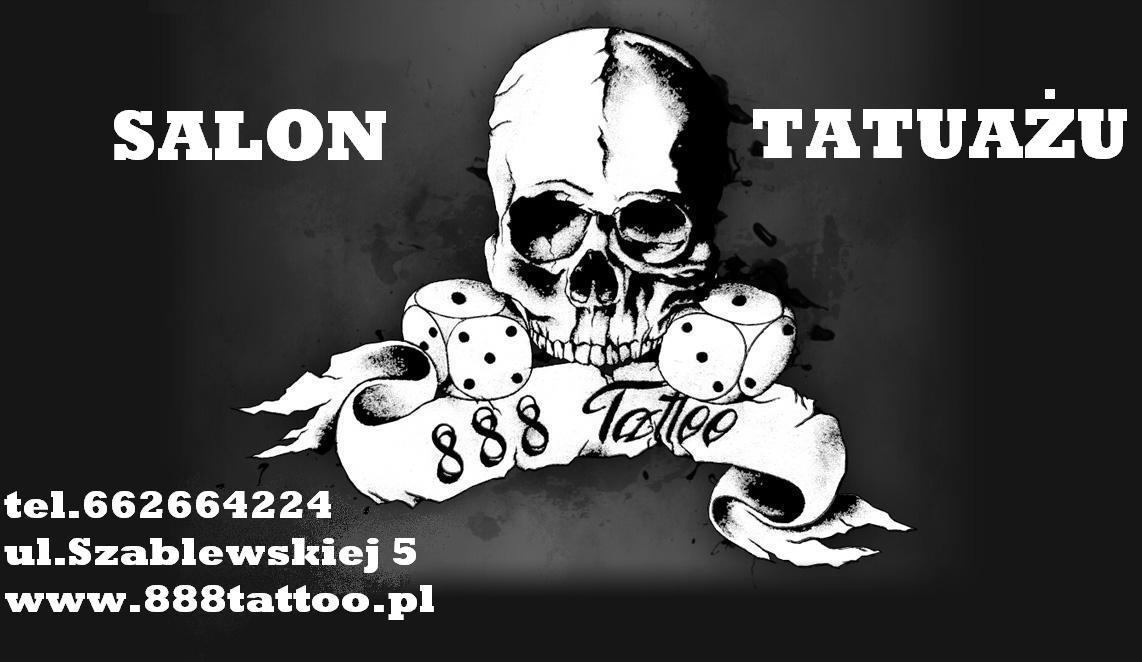 STUDIO TATUAŻU CHOJNICE TATUAŻ TATUAŻE 888 TATTOO , pomorskie