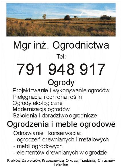Ogrodnictwo, ekologia, ogrodzenia, ogrody, Krzeszowice, małopolskie