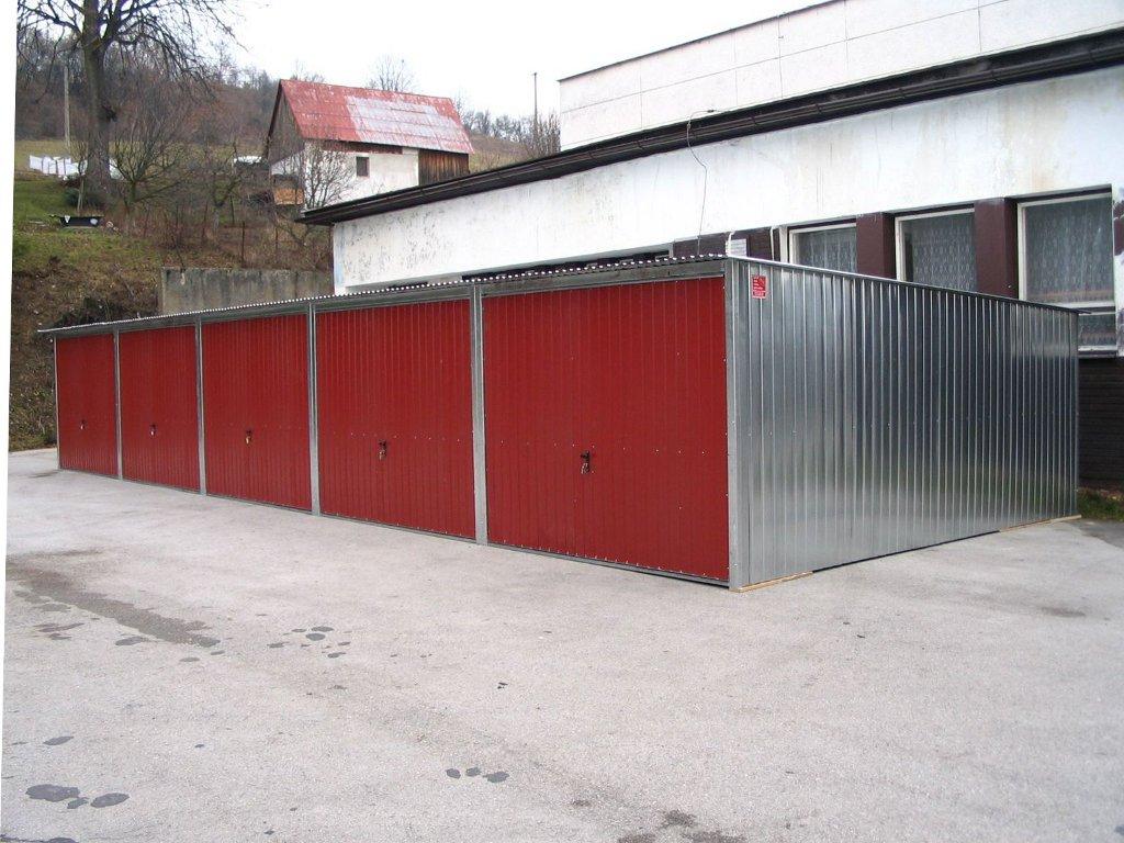 Garaż blaszany 3x5 - konstrukcje stalowe - garaże , Szczyrzyc, małopolskie