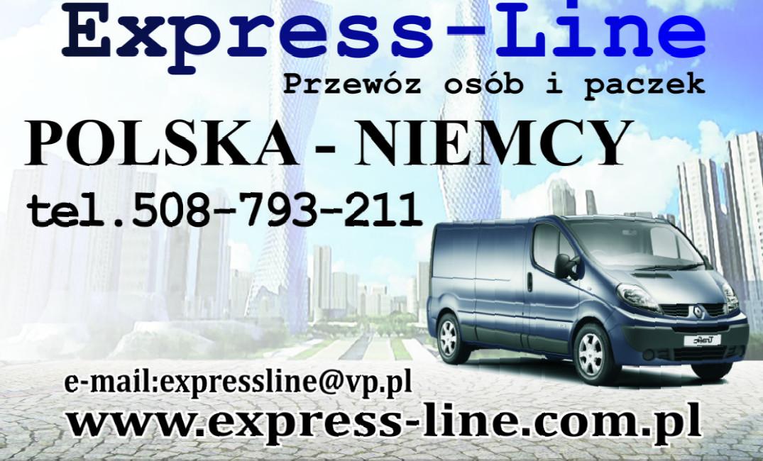 Express-Line: Busy do Niemiec,Przewóz osób,paczek, Toruń,Bydgoszcz,Włocławek,Grudziądz,Poznań, kujawsko-pomorskie