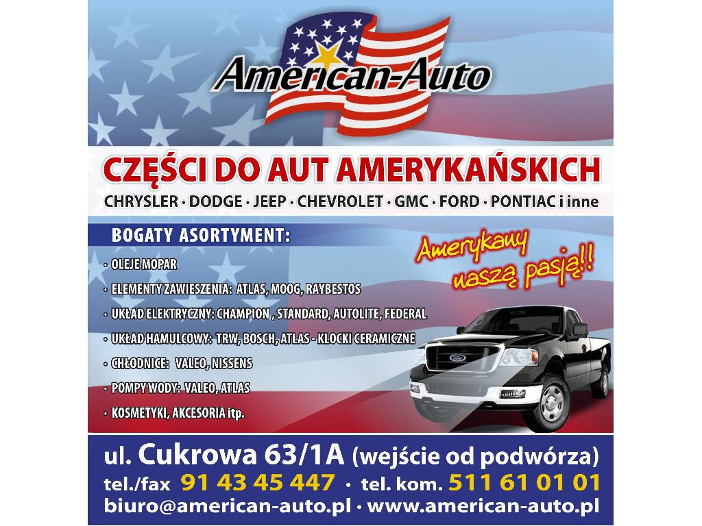 CZĘŚCI DO AUT AMERYKAŃSKICH CHRYSLER JEEP DODGE, Szczecin, zachodniopomorskie