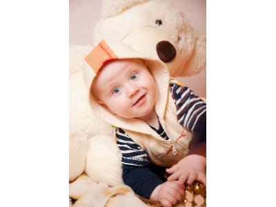 Fotografia niemowlęca- studio - kliknij, aby powiększyć