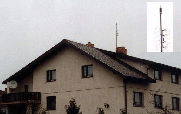 Dom jednorodzinny z instalacja odgromową