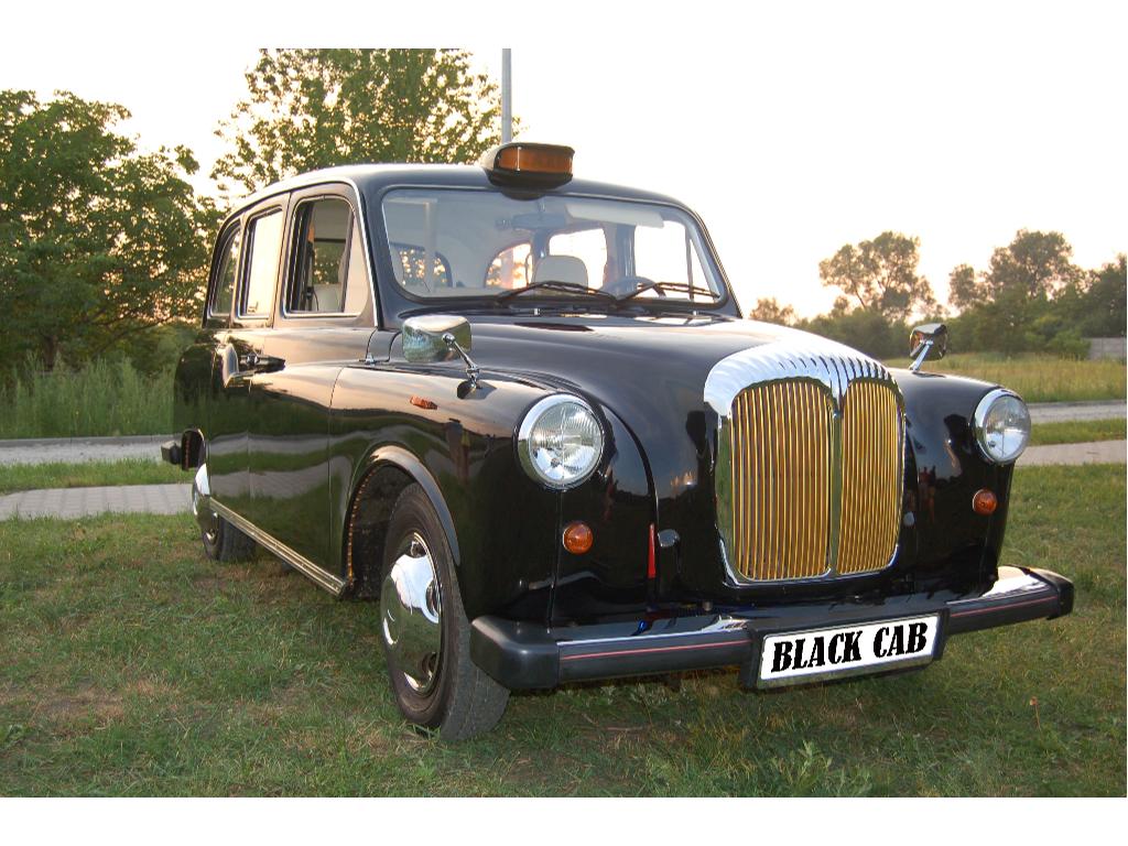 Black Cab, London Taxi do ślubu Łódź, łódzkie