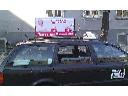 Reklama mobilna zewnętrzna na dachu taksówki Mobd