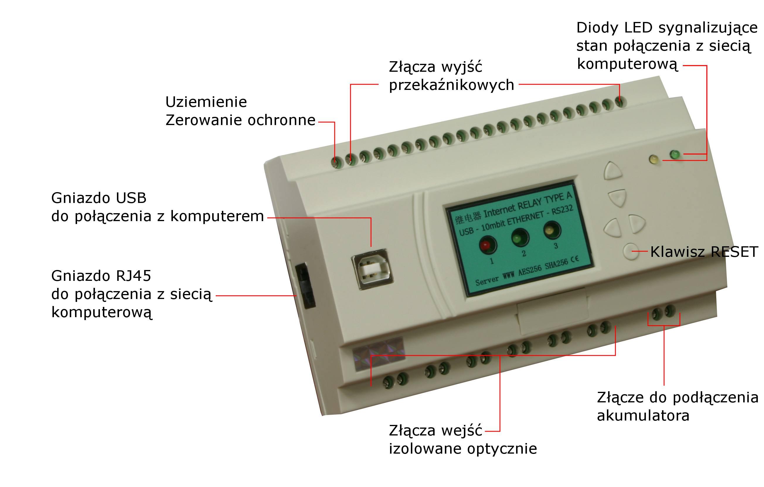 PLC2011A0 przekaźnik programowalny budowa