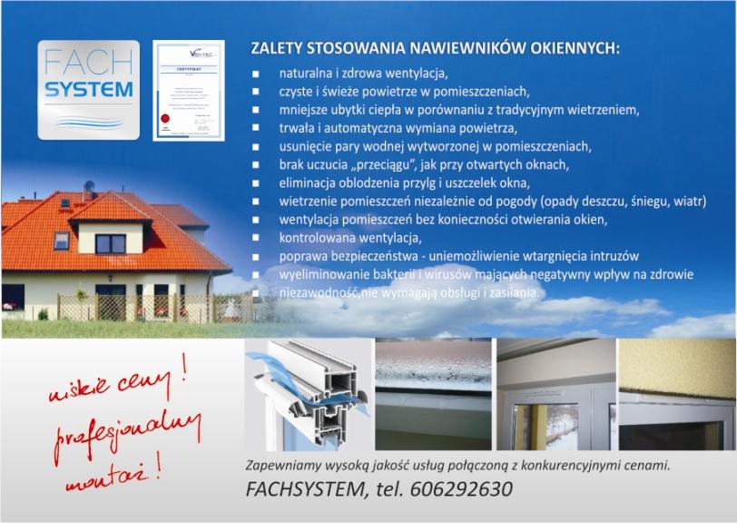 Zalety stosowania nawiewników okiennych