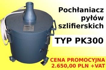 Wyciąg pyłu PK300