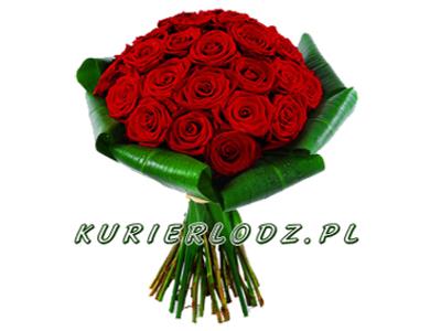 Miłosny bukiet z 20 róż - kliknij, aby powiększyć