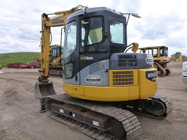 2009 KOMATSU PC78US-6 minikoparka, Warszawa, mazowieckie