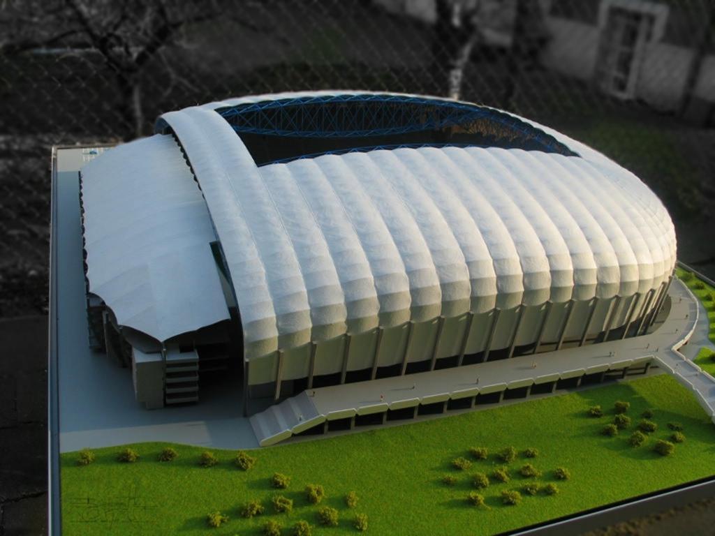 Makieta Stadion Miejski Poznań