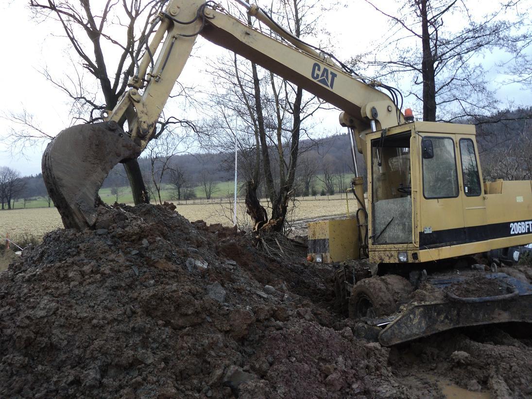 SPRZEDAM KOPARKĘ KOŁOWĄ CAT 206 BFT, JAWOR, dolnośląskie