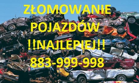 ZŁOMOWANIE POJAZDÓW SKUP AUT / KATALIZATORÓW, ŁÓDŹ,ZGIERZ,ALEKSANDRÓW ŁÓDZKI,PABIANICE, łódzkie