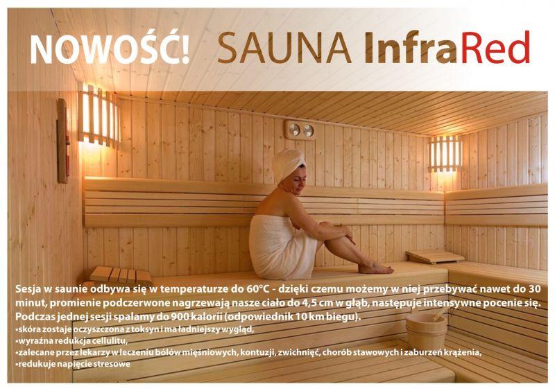 SAUNA NA PODCZERWIEŃ