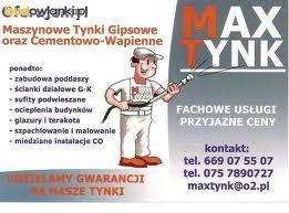 Tynki maszynowe,elewacje,docieplenia,zabudowa g-k, Lubań,Lwówek Śląski,Bolesławiec,Jelenia Góra, dolnośląskie