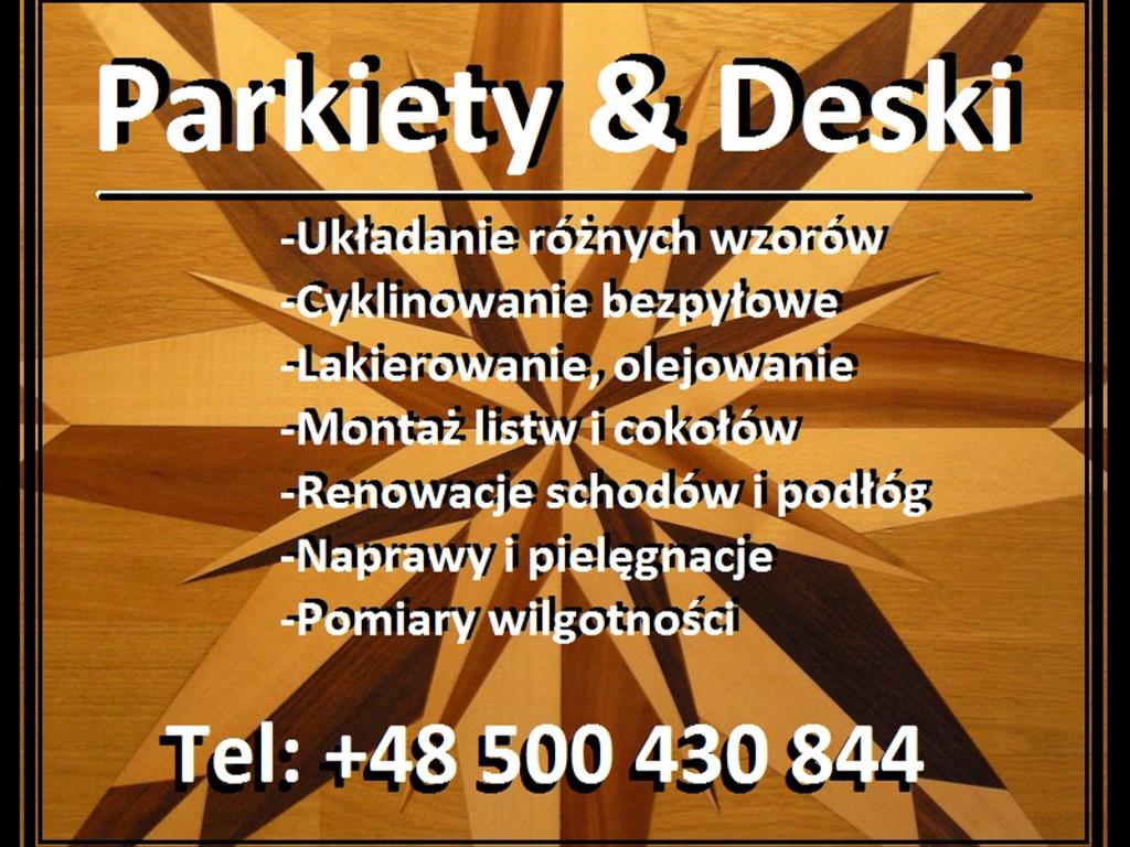 CYKLINOWANIE UKLADANIE PARKIETY DESKI OLSZTYN 100KM, Ostroda OLSZTYN, warmińsko-mazurskie