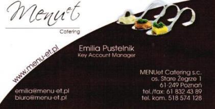 MENUet Catering - profesjonalne usługi cateringowe, Poznań, wielkopolskie