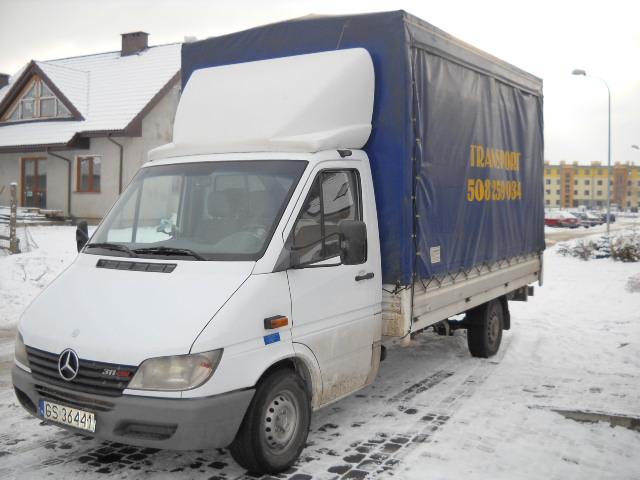 Transport sprinter plandeka., Słupsk, pomorskie