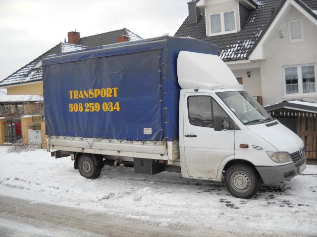 Transport sprinter plandeka., Słupsk, pomorskie