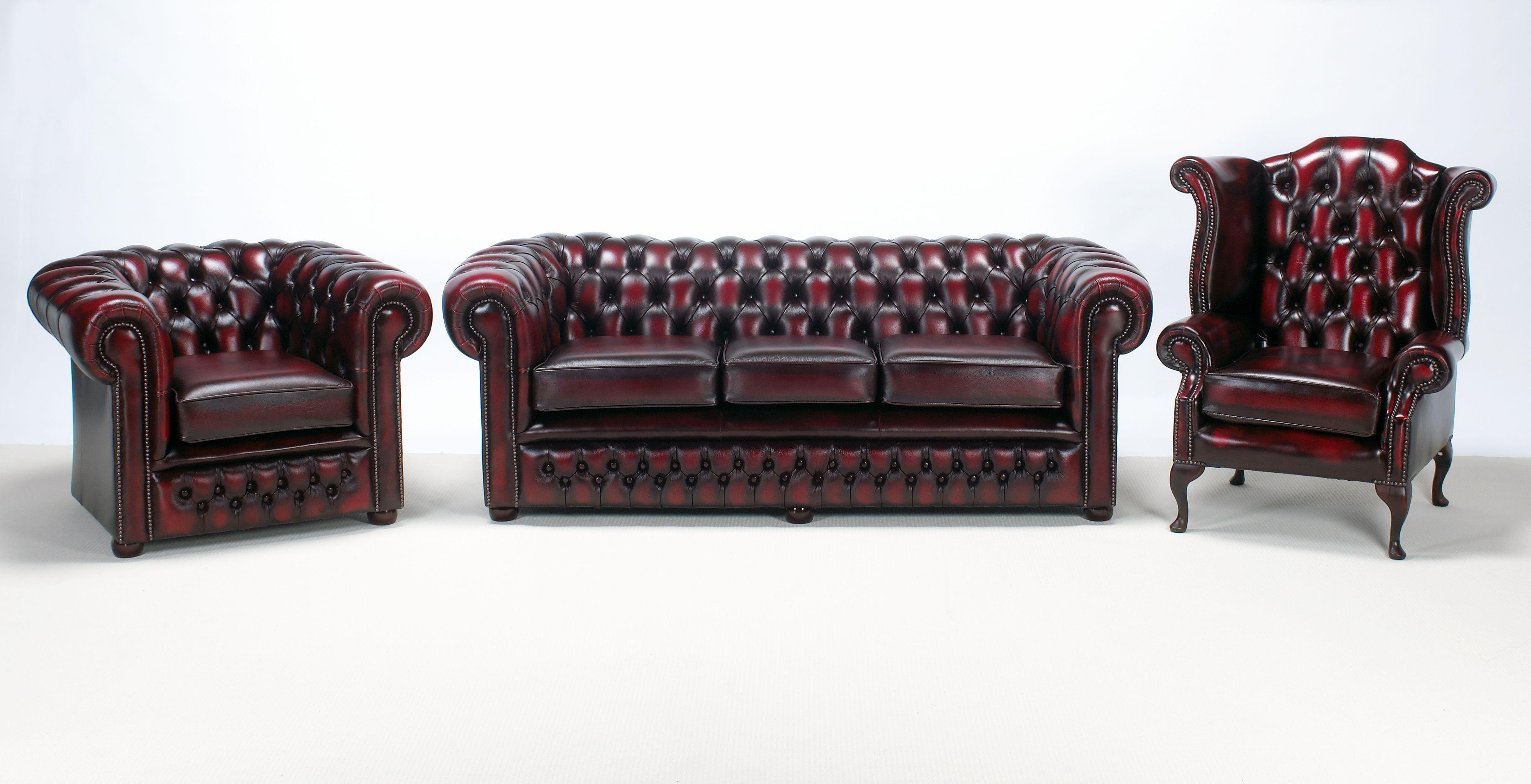 The Bolton Chesterfield Sofa-kanapa 3 osobowa 