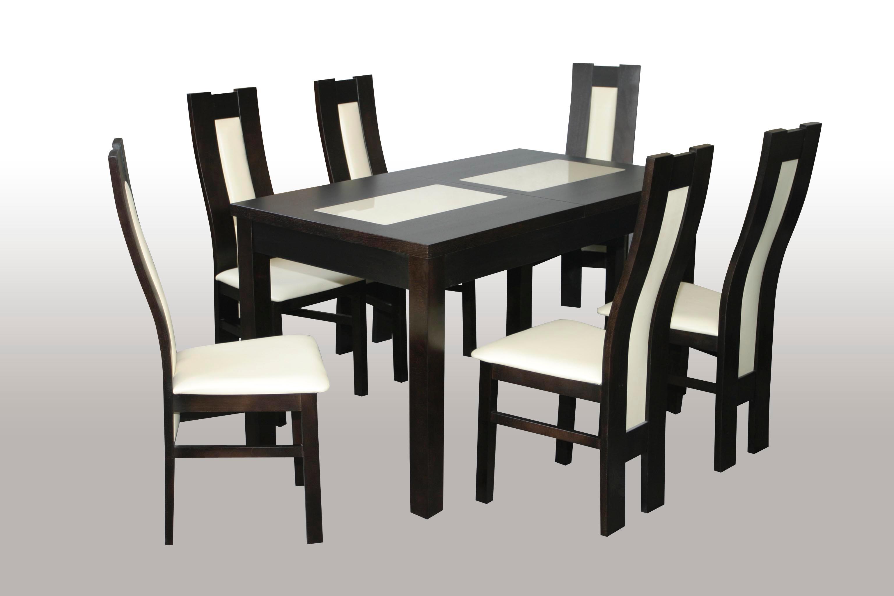 nr 6 stół st-15 90x140+2x35  6x krzesło k-57 1499 zł